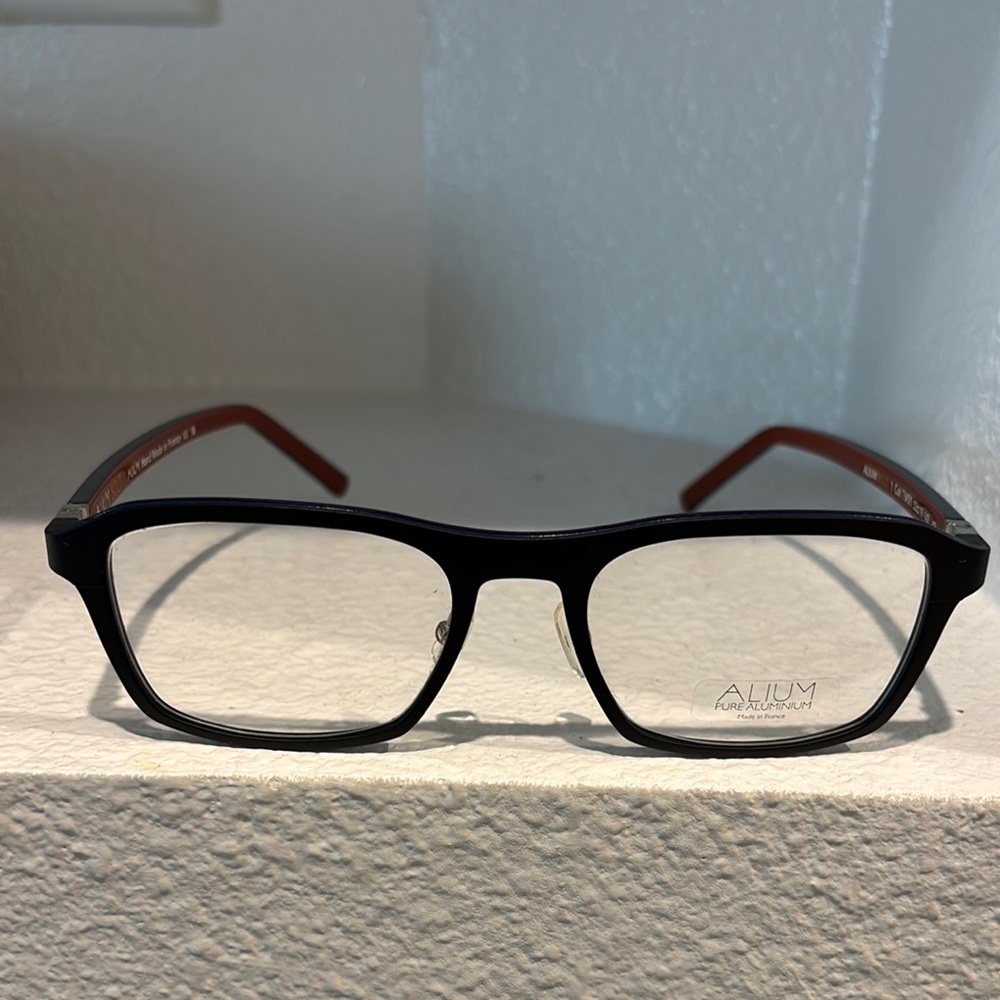 Alium Black and Brown Men's Glasses